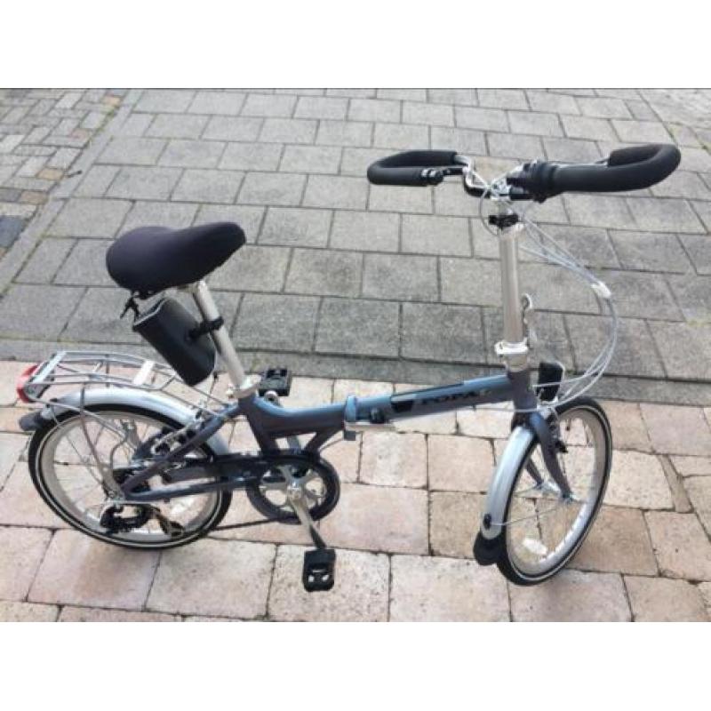 Popal Reload F207 parelmoer paars/zilver vouwfiets.