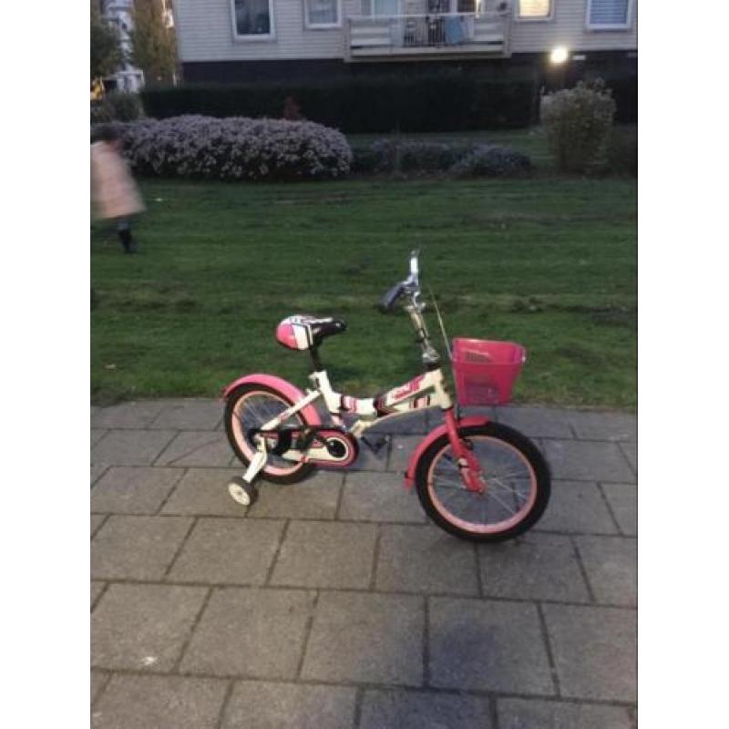 Meisjes vouwfiets tekoop