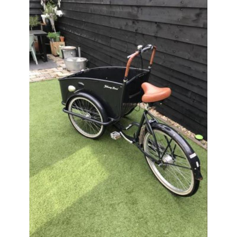 Johnny loco bakfiets cargo cruiser antraciet