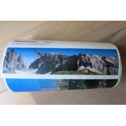 Behang Behangrand Landschap / Muursticker Panorama Alpen