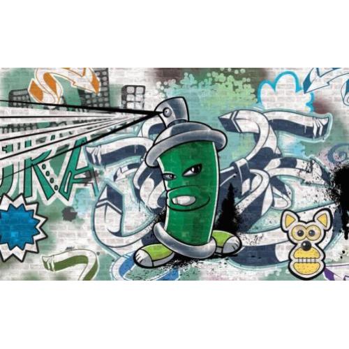 Fotobehang GRAFFITI Gratis Lijm en Verzenden 11396
