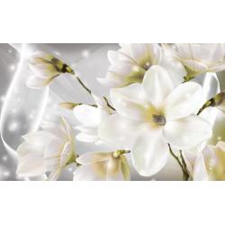Fotobehang WHITE LILY Gratis Lijm en Verzenden 13508