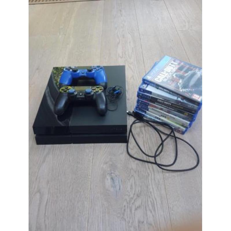 Playstation 4 met veel spellen