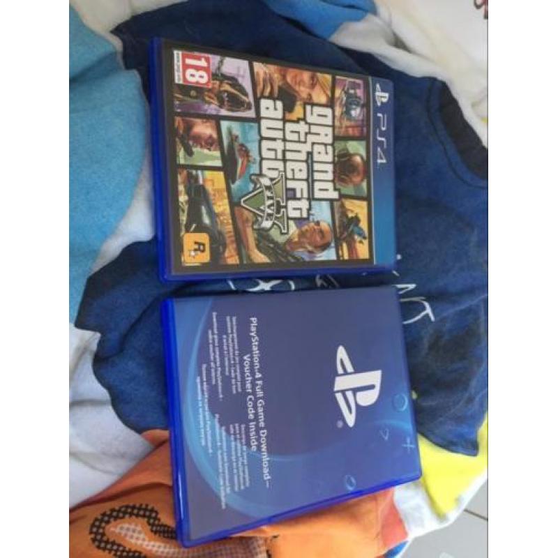 PS4 Slim 500GB - Plus GTA V (disk) en Thats you (digitaal)!