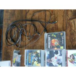 PS3 500 GB met 2 controllers en veel spellen