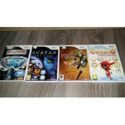 Wii spellen € 4 per stuk 4 voor € 15
