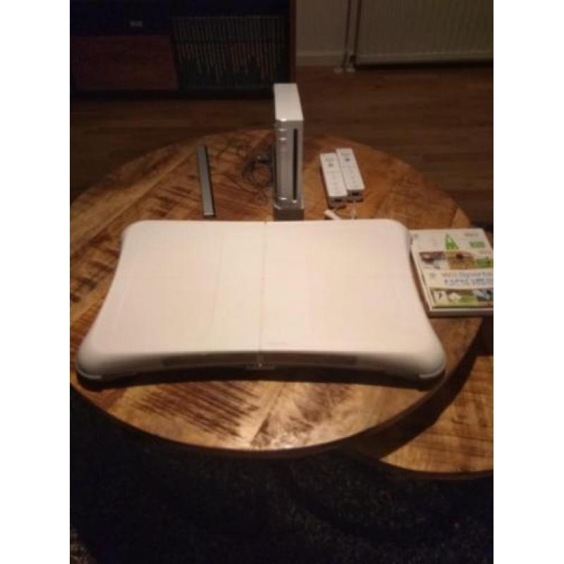 Wii met balanceboard