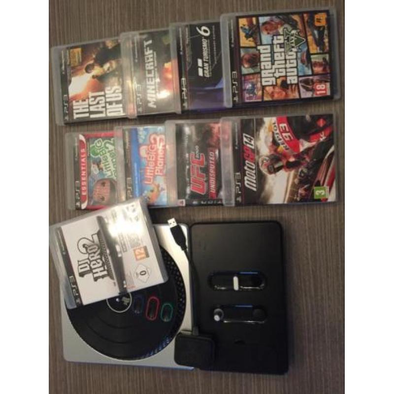 PS3 compleet met controllers en spellen