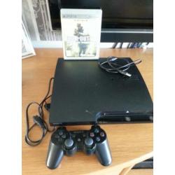 Playstation 3 slim 250gb met game en controller