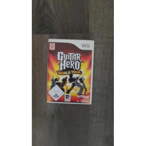 Guitar Hero World Tour + gitaar + drums + microfoon