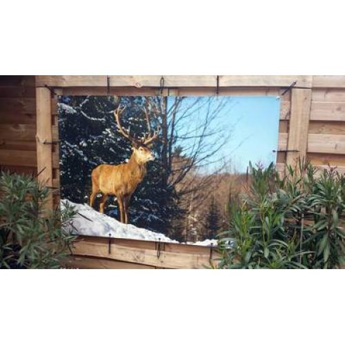 Buitenposter 90x270 cm