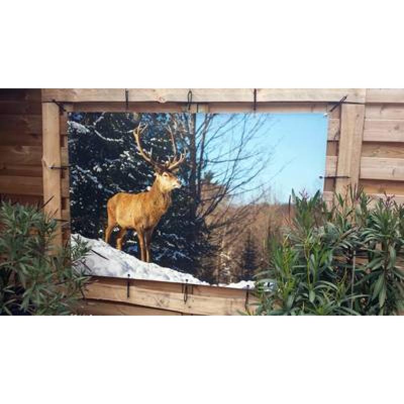 Buitenposter 90x270 cm