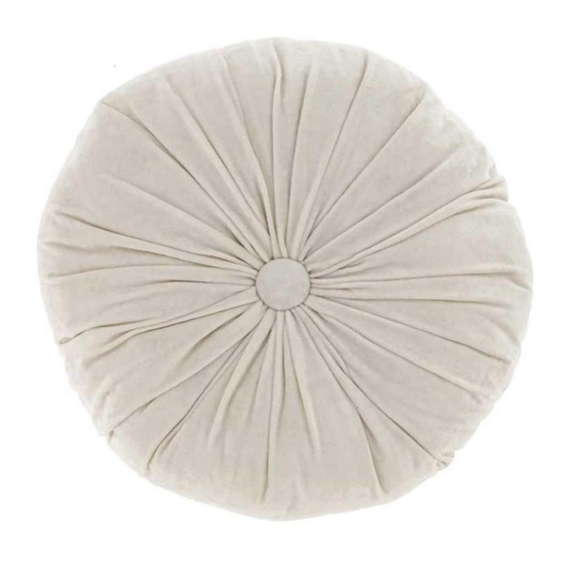 Kussen Tatum rond Dove White