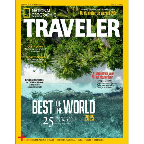6x National Geographic Traveler 25% korting